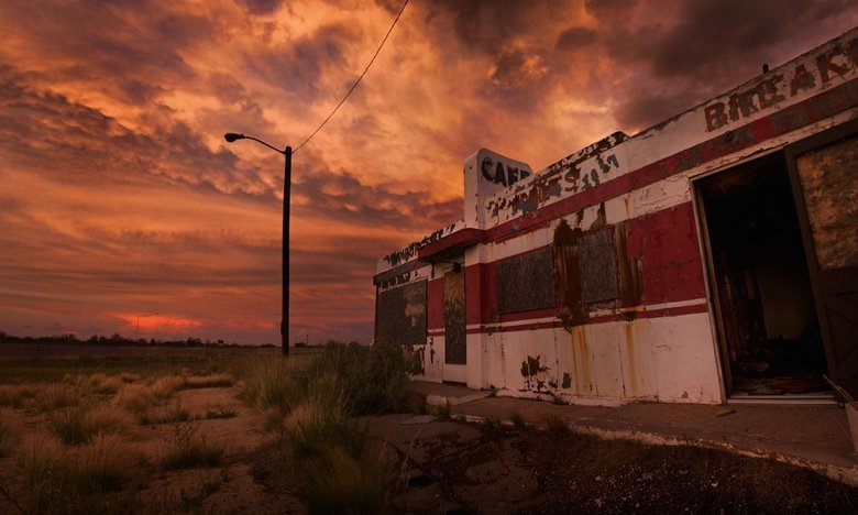 Abandoned stuff n shit. I don't remember where I got most of these, but if this goes down well and I find enough to make another, I'll try to keep the names nex