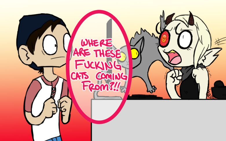 Adventures in Hell Pt. 3. Homages to both RyderSechrest and DrDanny... Fixed that last panel for you.