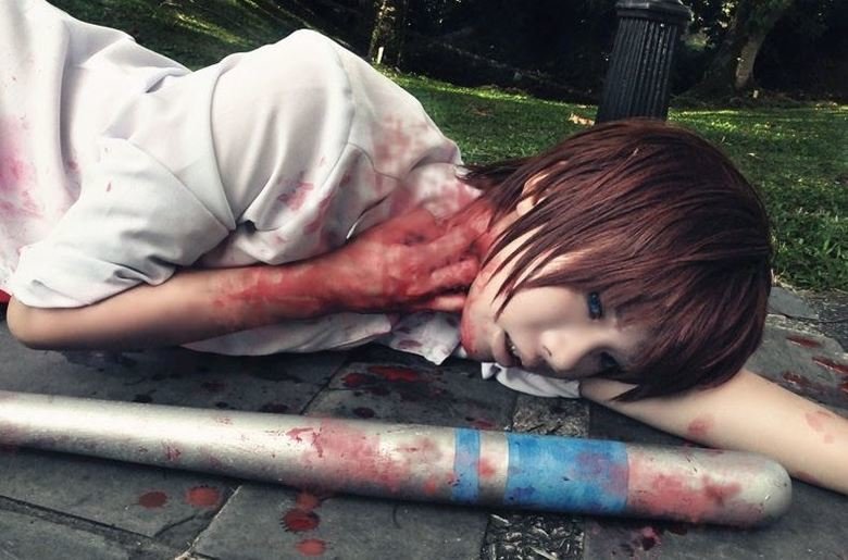 Anime Cosplay Compilation Part 6. There are some minor spoilers for Higurashi and Gurren Lagann in the comp below. There is a warning above the picture in red j