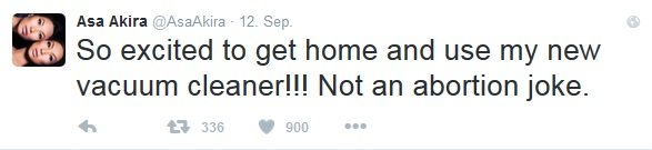 Asa Akira Twitter Compilation. . I' d be more excited for Halloween if I hadn' t already spent all the other days of the year dressing like a slut and scaring c