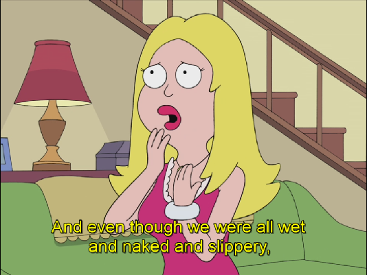 I love this show. . Have -' ' bewail beaten