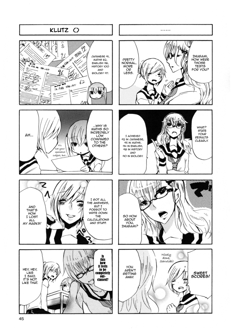 Inugami-san to Nekoyama-san 15. .. exams math it all For context, I'm at least 75% sure I did super terrible on the exam I took yesterday.