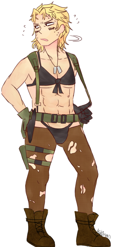MGS Quiet compilation (kinda). So I have a collection of MGS characters wearing Quiet's clothes. This one started it all Why do I save stuff like that? I got se