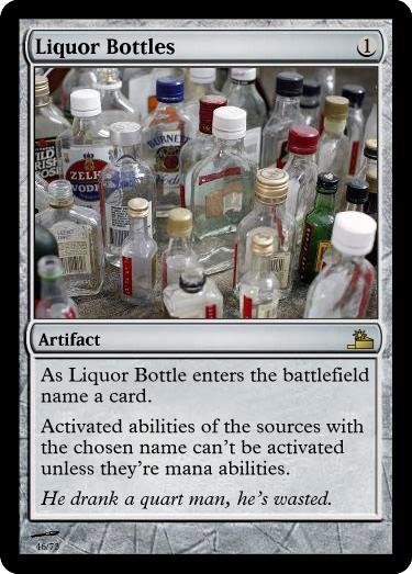 MTG: Trailer Park Boys. Two of my favorite things mashed together.. deals 3 damage to target player. That player discards 2 cards. t "Peanut Butter and. You forgot one