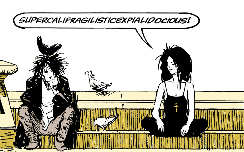 My wallpaper collection: The Sandman. I do not own all of them, you may have seen/ already saved that wallpaper before, but whatever, I'll just upload anything 