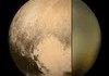 Pluto before/after